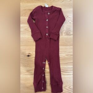 Kate Quinn, One Piece, Ribbed Long Sleeve Union Suit